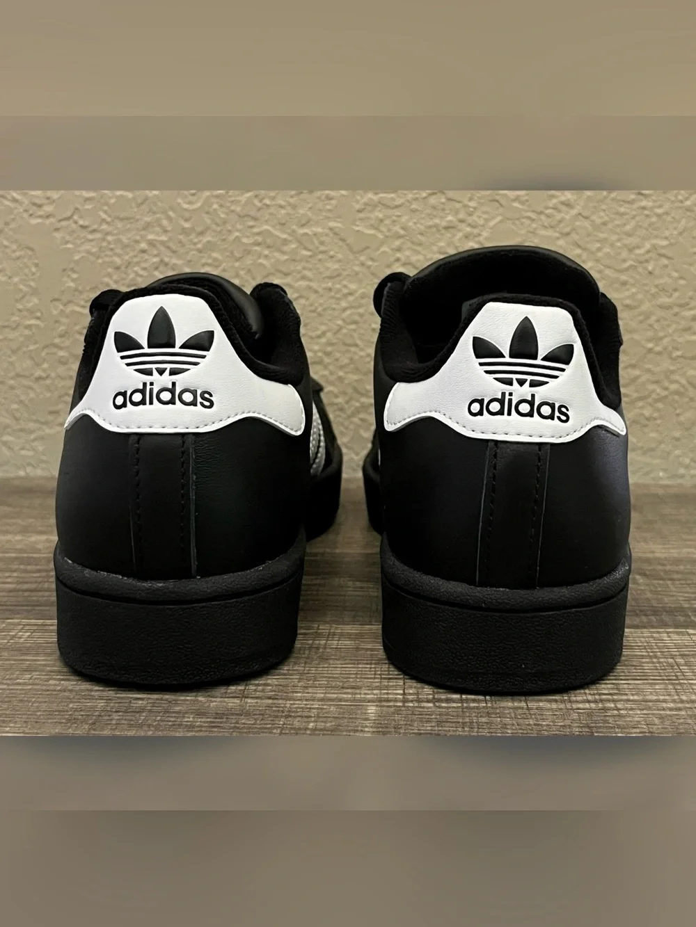 Adidas Superstar II Shoes Black Color Men's Size -5
